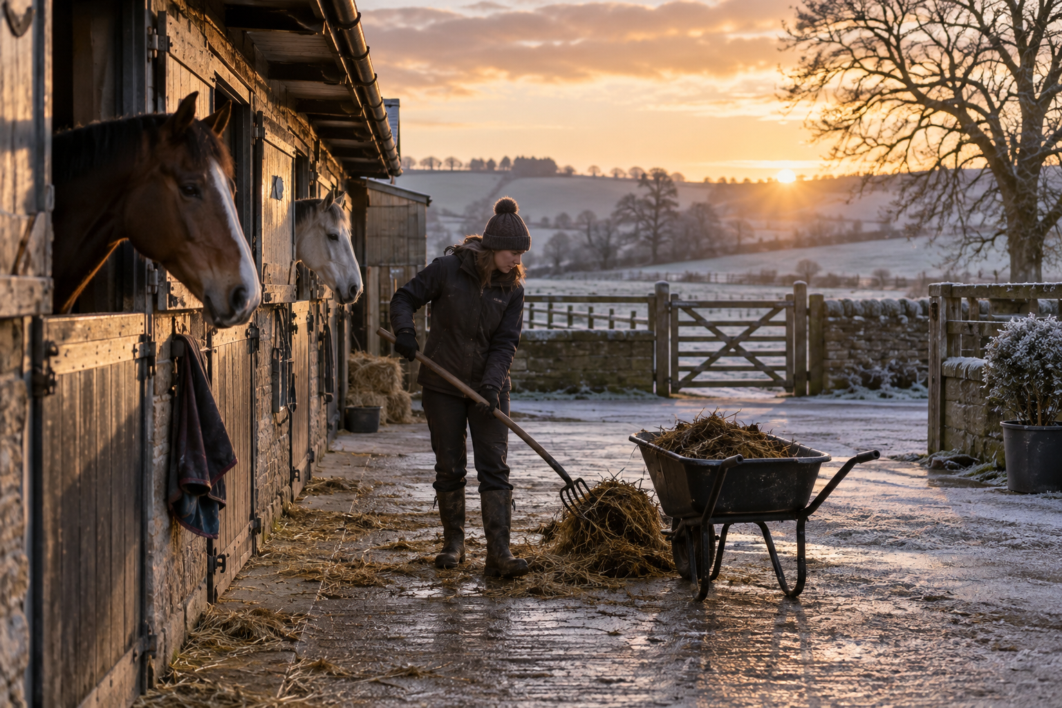 Winter on the Yard: When Your Passion Is Also Your Livelihood